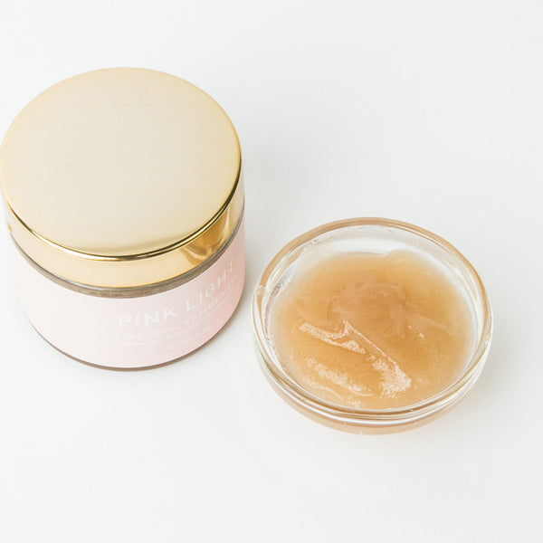 gel masque exfoliates, tones and evens skin